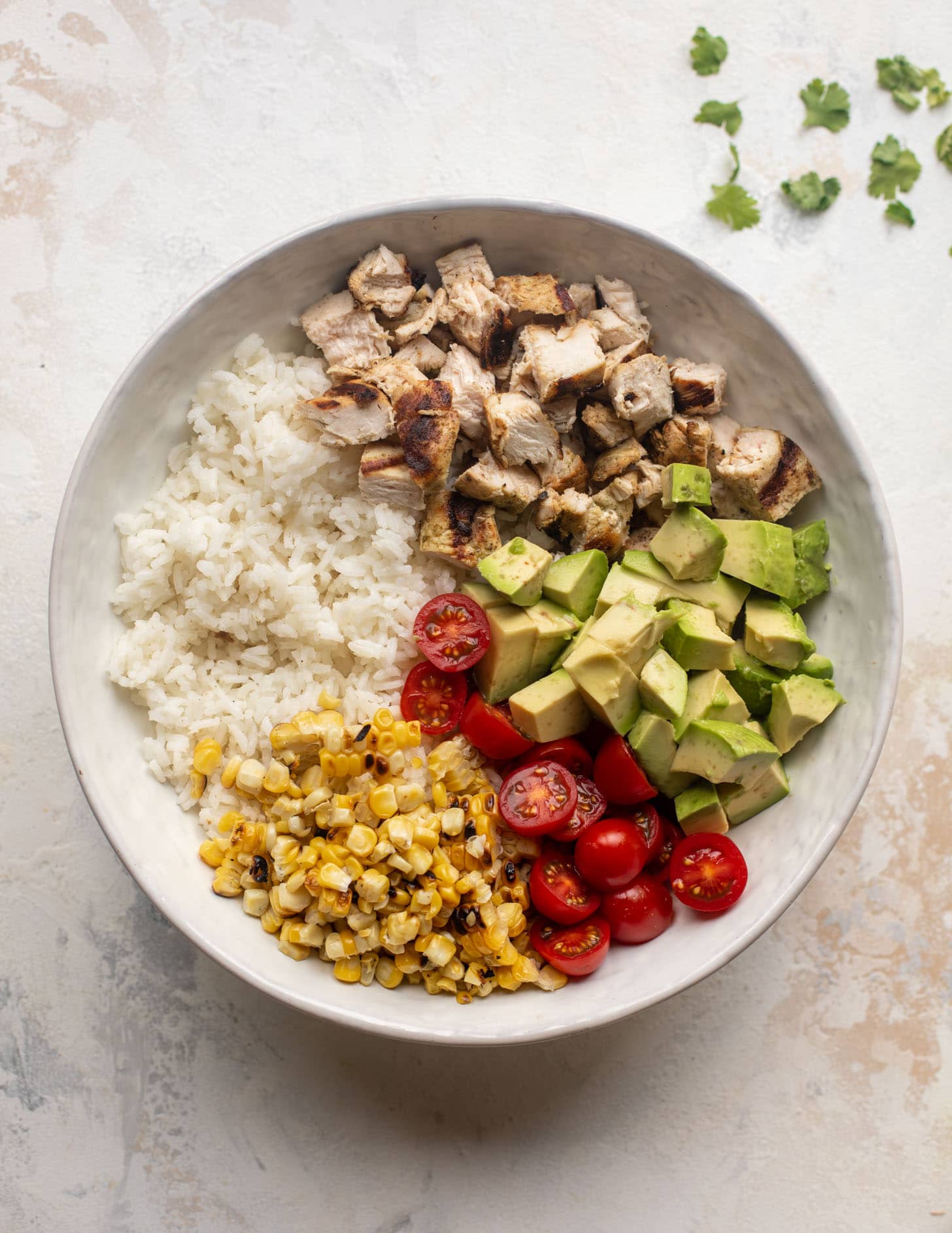 Rice Bowl with Grilled Chicken